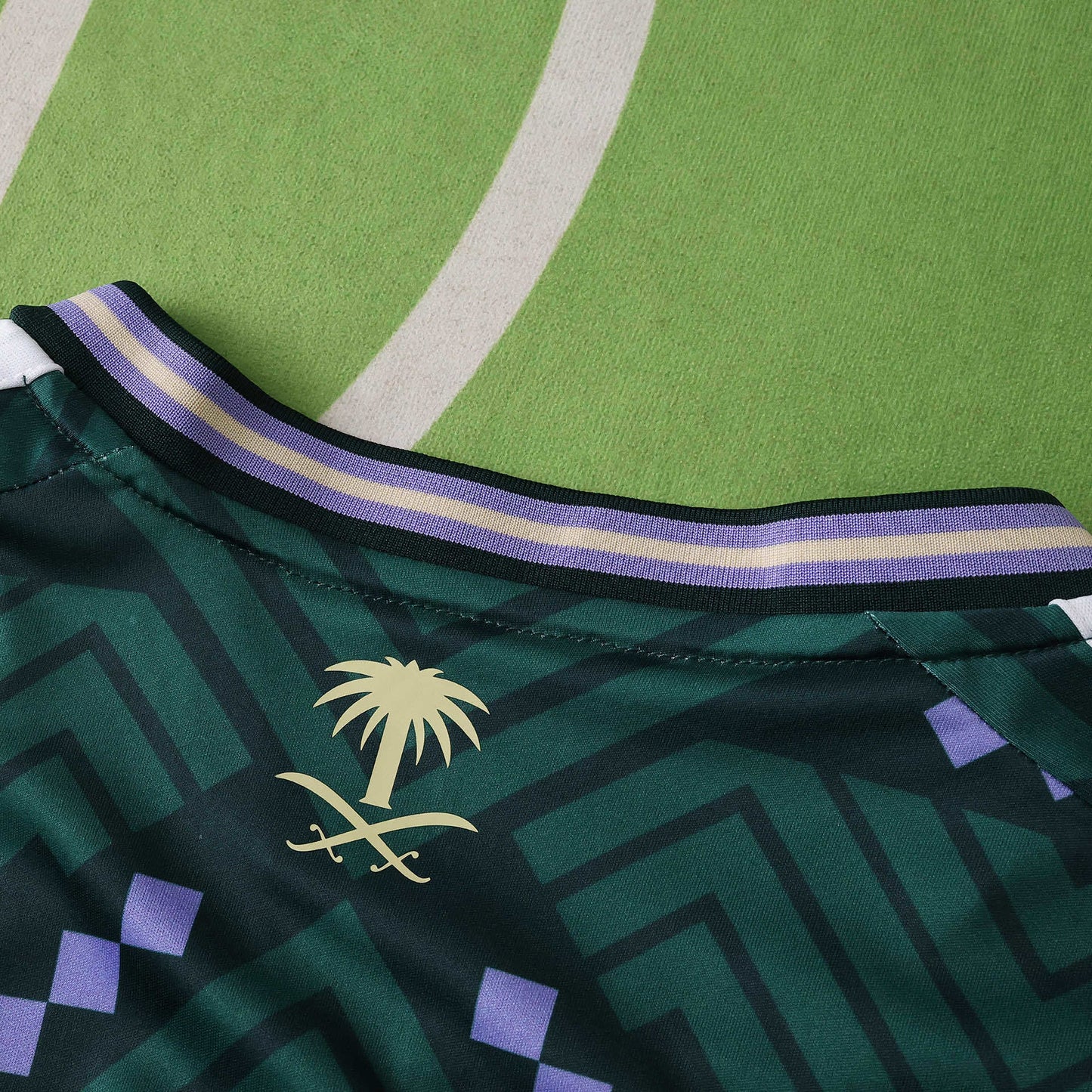 2026 FIFA World Cup Saudi Arabia Home Jersey – Green Eagles SAFF Fan Kit