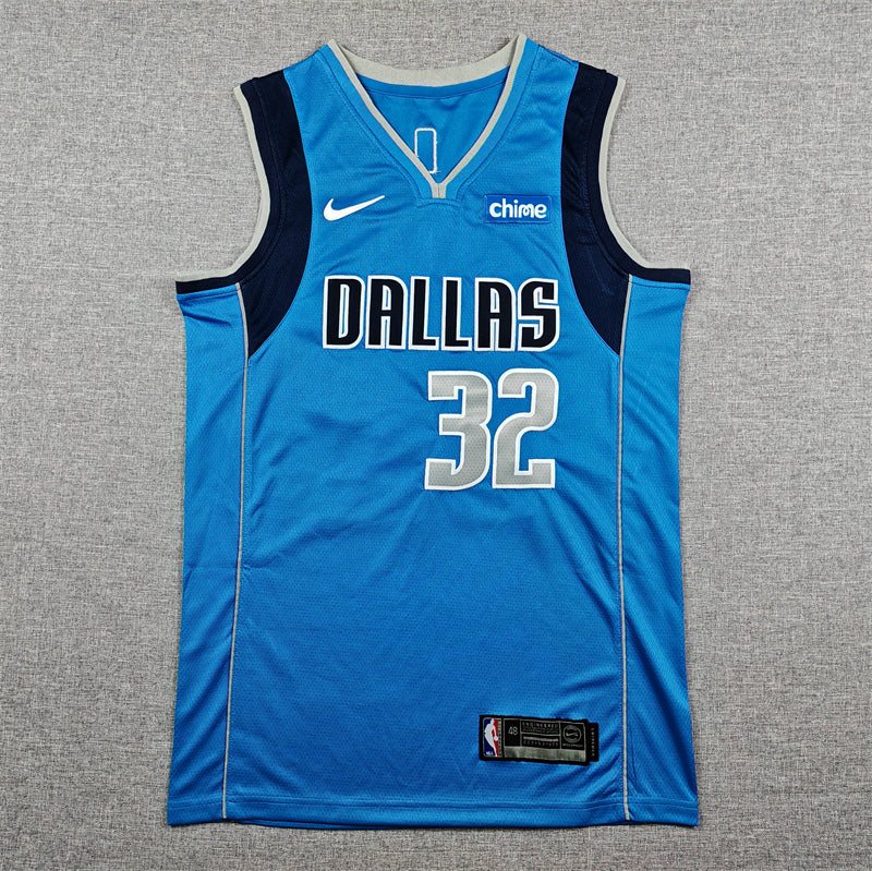 Cooper Flagg #32 Dallas Mavericks Light Blue 2024-25 Icon Edition Swingman Jersey – Nike DALLAS