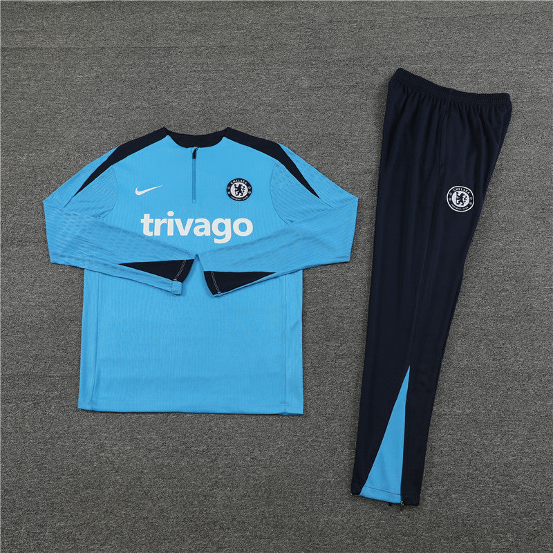 Chelsea FC Light Blue Training Suit 2024/25 Season