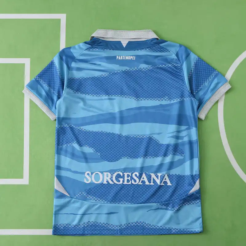 S.S.C. Napoli Fourth Kit Fan Version 2024/25 – Sky Blue EA7 Football Jersey