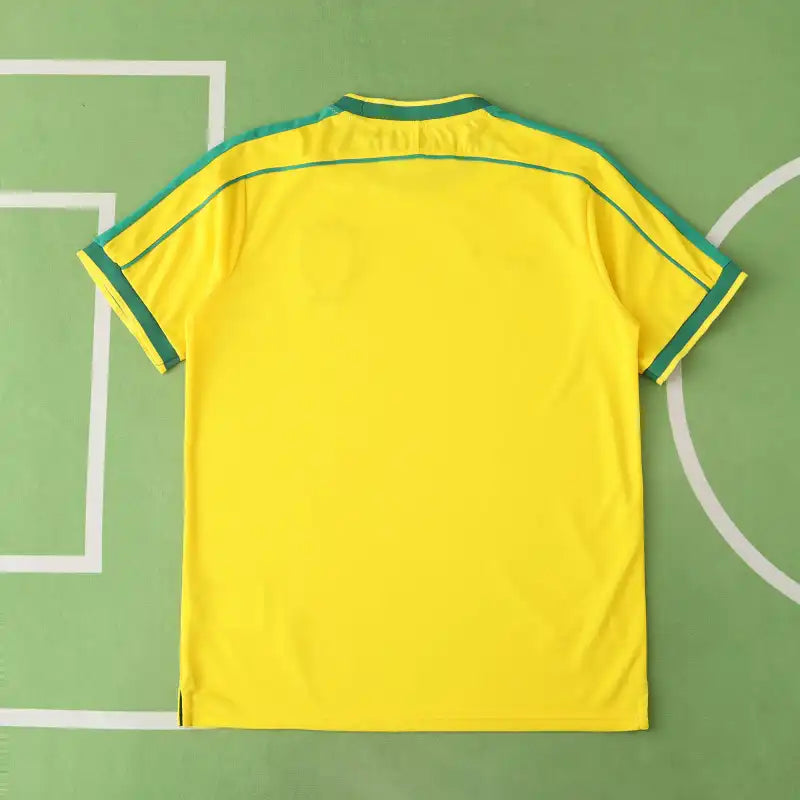 Brazil Home Retro Fan Jersey 1998 | R9 Ronaldo #9 | 1998 FIFA World Cup