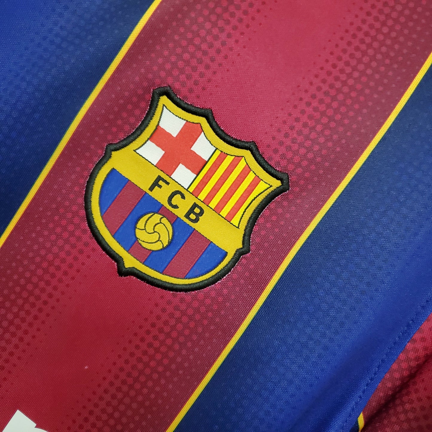 Barcelona 2020-21 Home Jersey – Blue Red Stripe Nike Dri-FIT Rakuten Fan Version La Liga Football Shirt