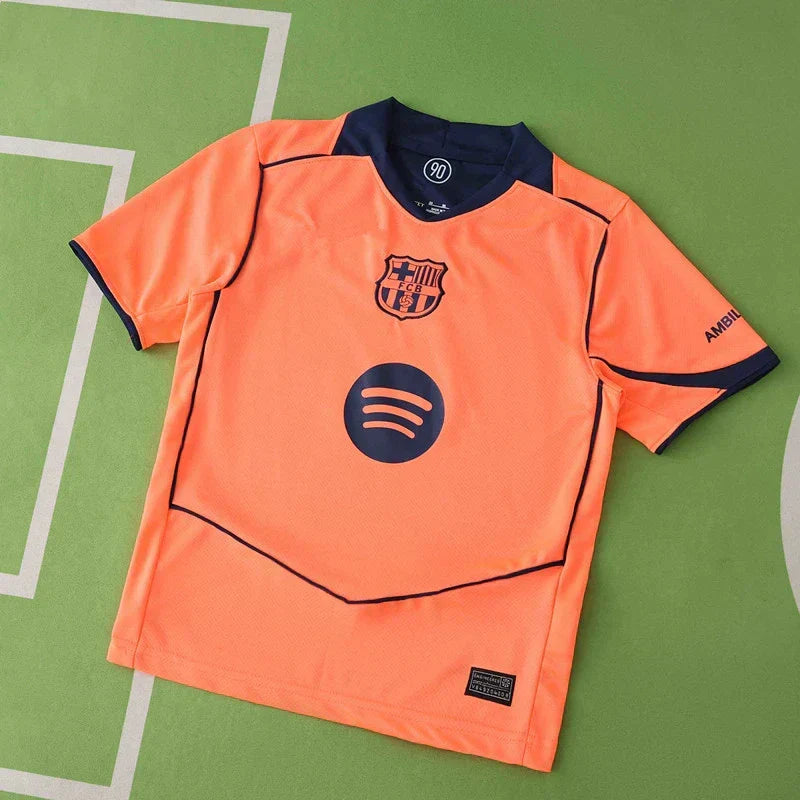 FC Barcelona Third Kids Jersey Kit 2025/26 – Customizable Name & Number