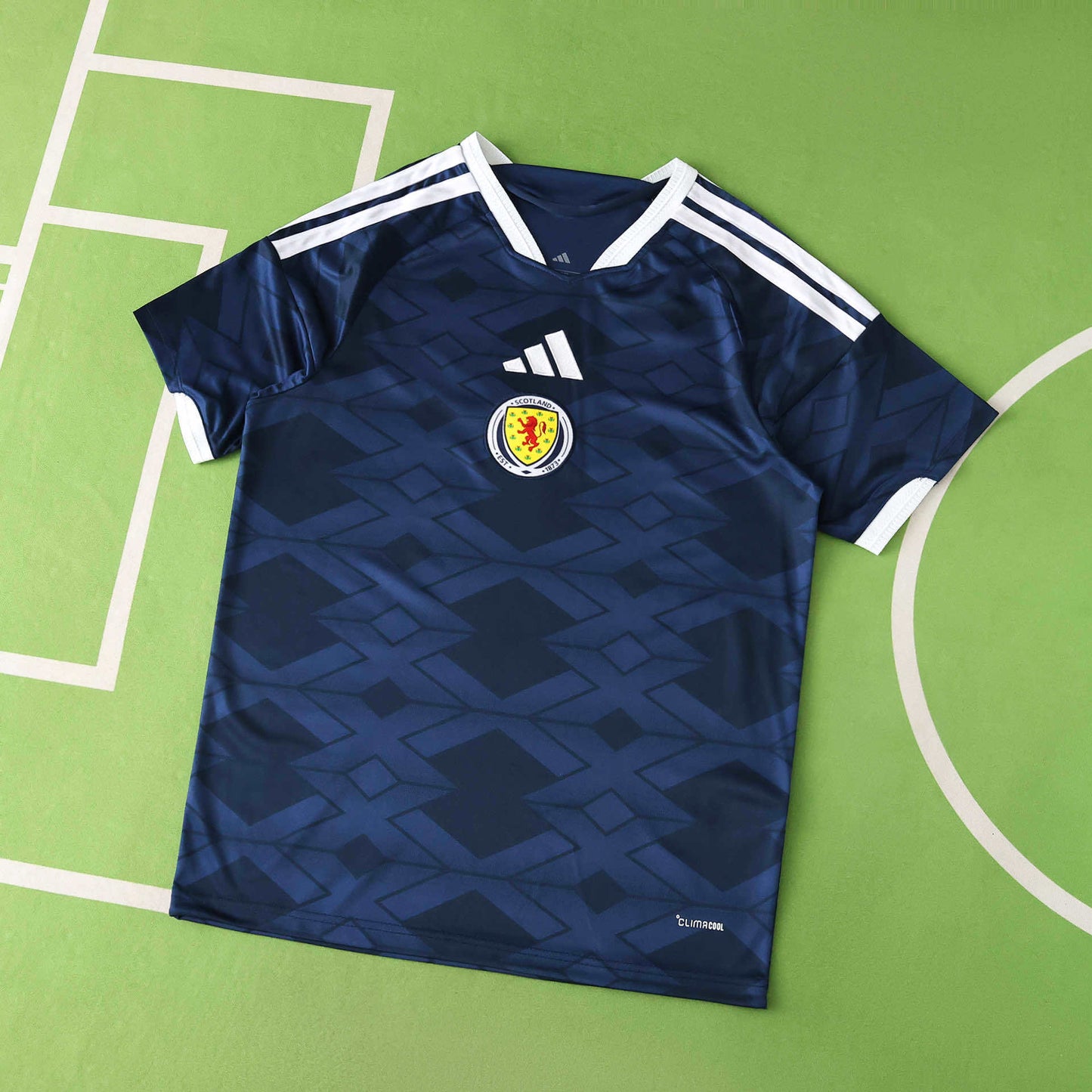 2026 FIFA World Cup Scotland Home Jersey – Tartan Army Navy Blue Fan Kit