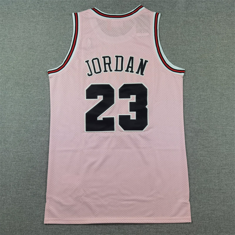 Michael Jordan #23 Chicago Bulls Mitchell & Ness Pink 1997-98 Hardwood Classics Swingman Jersey