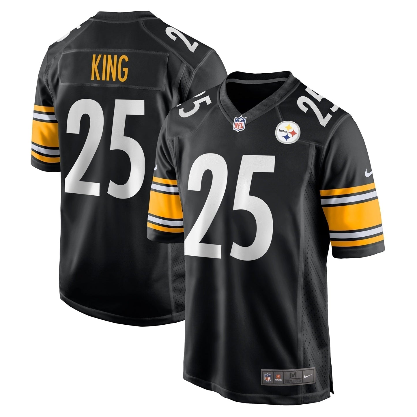 Desmond King Pittsburgh Steelers  Game Jersey -  Black