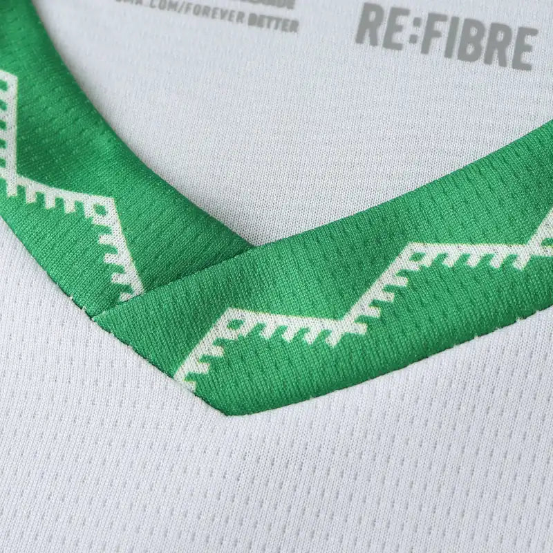 Morocco National Team 2024/25 Away Jersey – White Amazigh Embroidery Fan Version