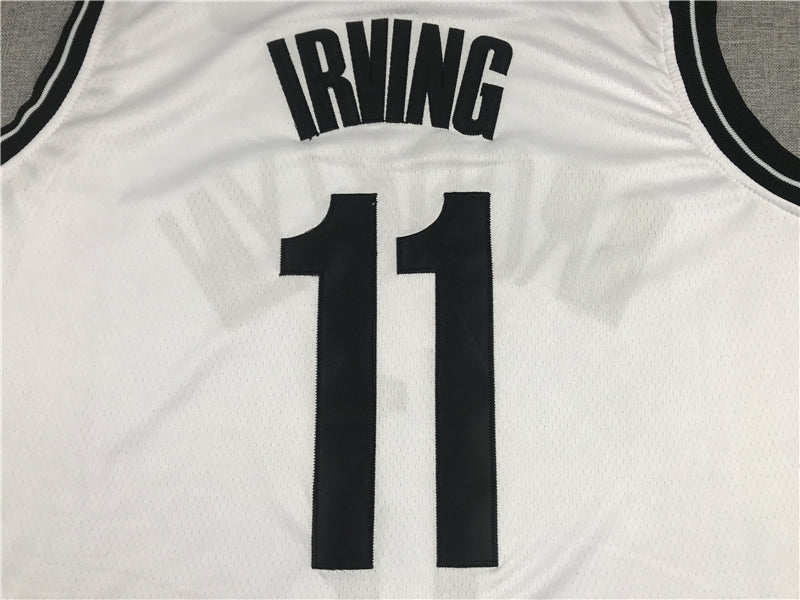 Kyrie Irving #11 Brooklyn Nets Association Edition Swingman Jersey – White NBA Fan Gear