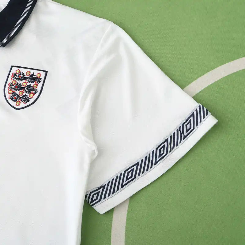 England Home Retro Jersey 1990 – Fan Edition