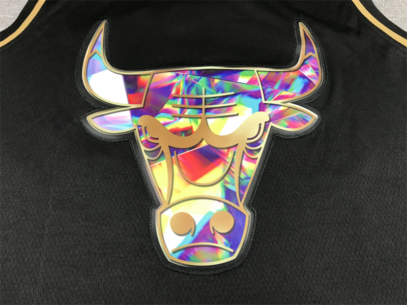 Michael Jordan #23 Chicago Bulls Nike Black Diamond Edition Holographic Swingman Jersey