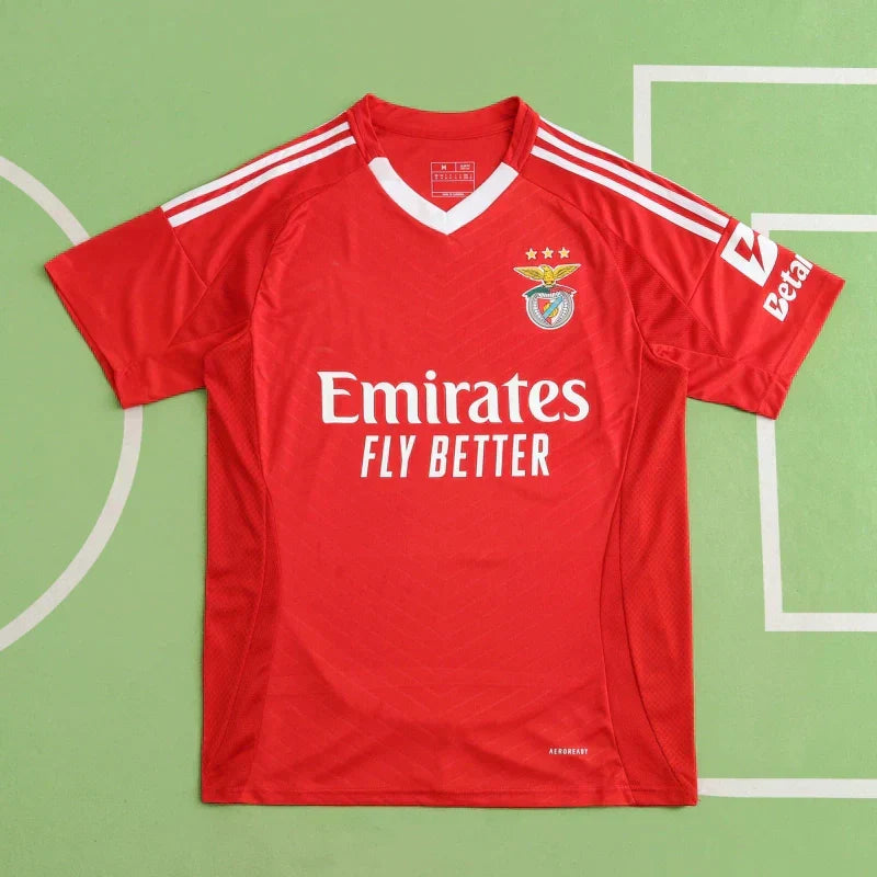 S.L. Benfica 2024/25 Home Fan Jersey – Official Adidas Kit | Customizable Name & Number