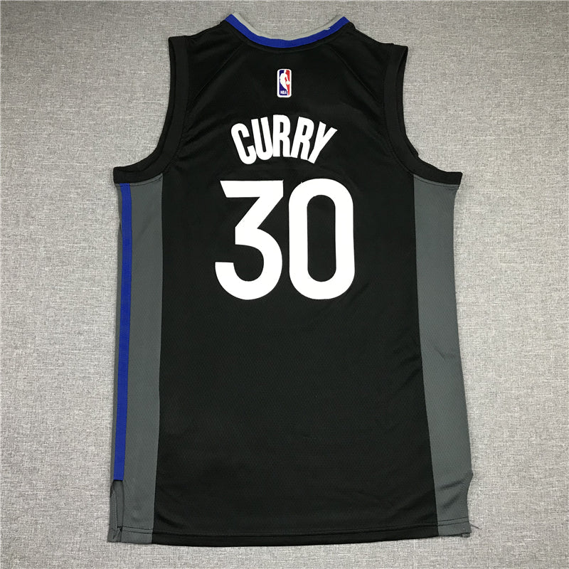 Stephen Curry #30 Golden State Warriors Nike Black "The Town" Oakland Oak Tree 2020-21 City Edition Swingman Jersey