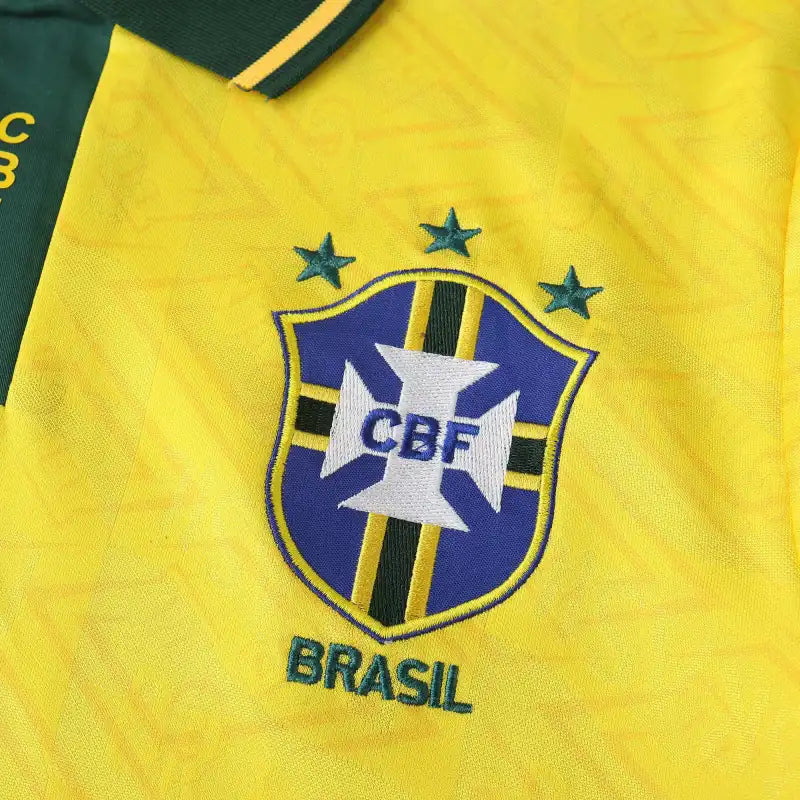 Brazil National Team Home Retro Fan Jersey 1991/93 Season
