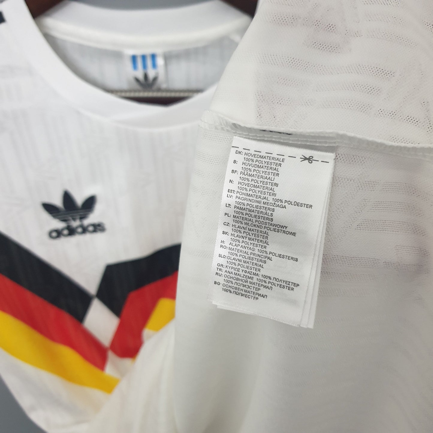 West Germany 1990 World Cup Home Retro Soccer Jersey – Adidas DFB Matthaus Klinsmann Voller Brehme Kit