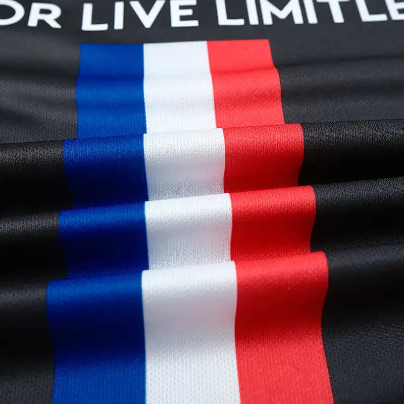 PSG 2019/20 Fourth Jersey – Black Tricolor Stripe Accor Fan Version