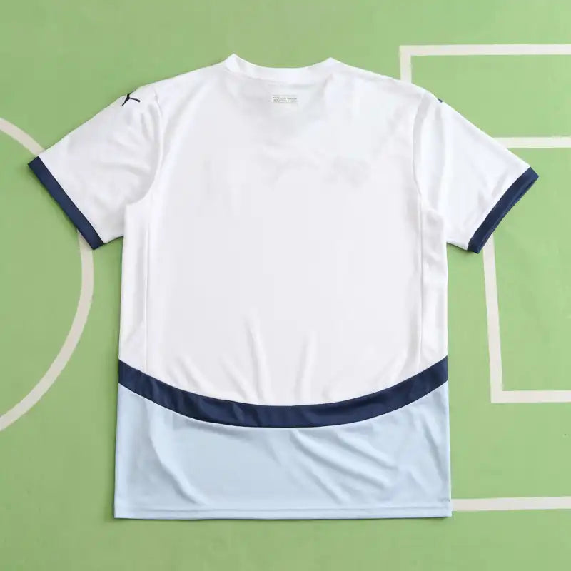 Switzerland 2024 Away Fan Jersey – White & Navy | UEFA Euro | ASF/SFV Crest | Swiss National Team Kit
