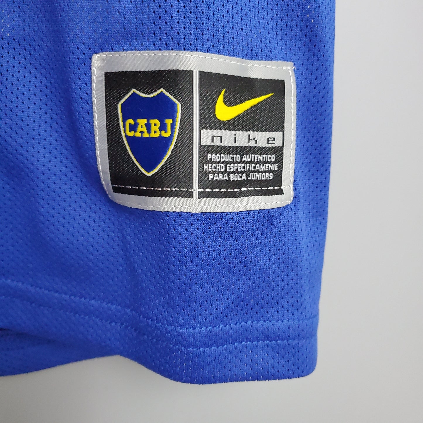 Boca Juniors 2003-04 Home Jersey – Blue Yellow Nike Pepsi Copa Libertadores Retro Football Shirt