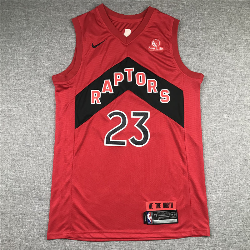 Men's Toronto Raptors Fred VanVleet Red 2021/22 Diamond Swingman Jerseys