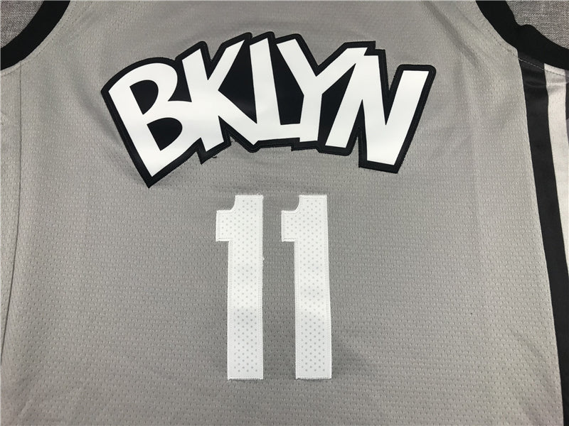 Kyrie Irving #11 Brooklyn Nets Statement Edition Swingman Jersey – Gray BKLYN Jordan Brand