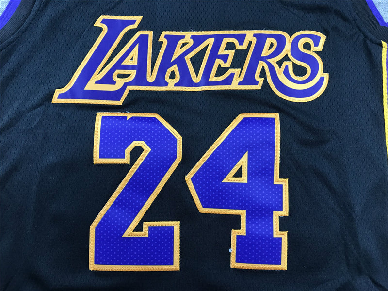 Kobe Bryant #24 Los Angeles Lakers Black Mamba Retirement Edition Swingman Jersey – Nike 5-Star