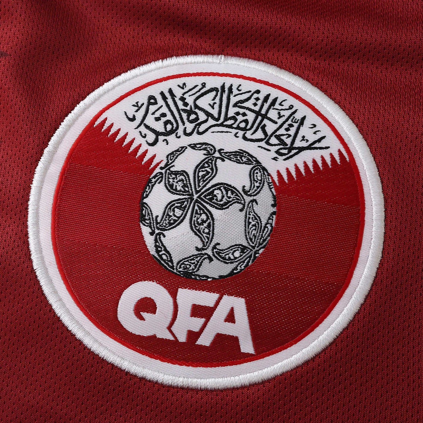 2026 FIFA World Cup Qatar Home Jersey – QFA Maroon Fan Kit