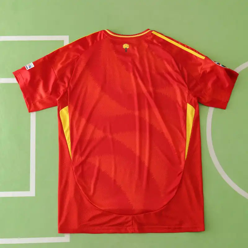 Spain National Team 2024/25 Home Fan Jersey – Red | Adidas | UEFA Nations League | Custom Name & Number