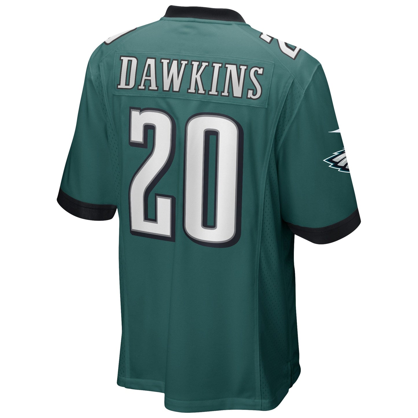 Brian Dawkins Philadelphia Eagles Game Retired   Jersey - Midnight Green