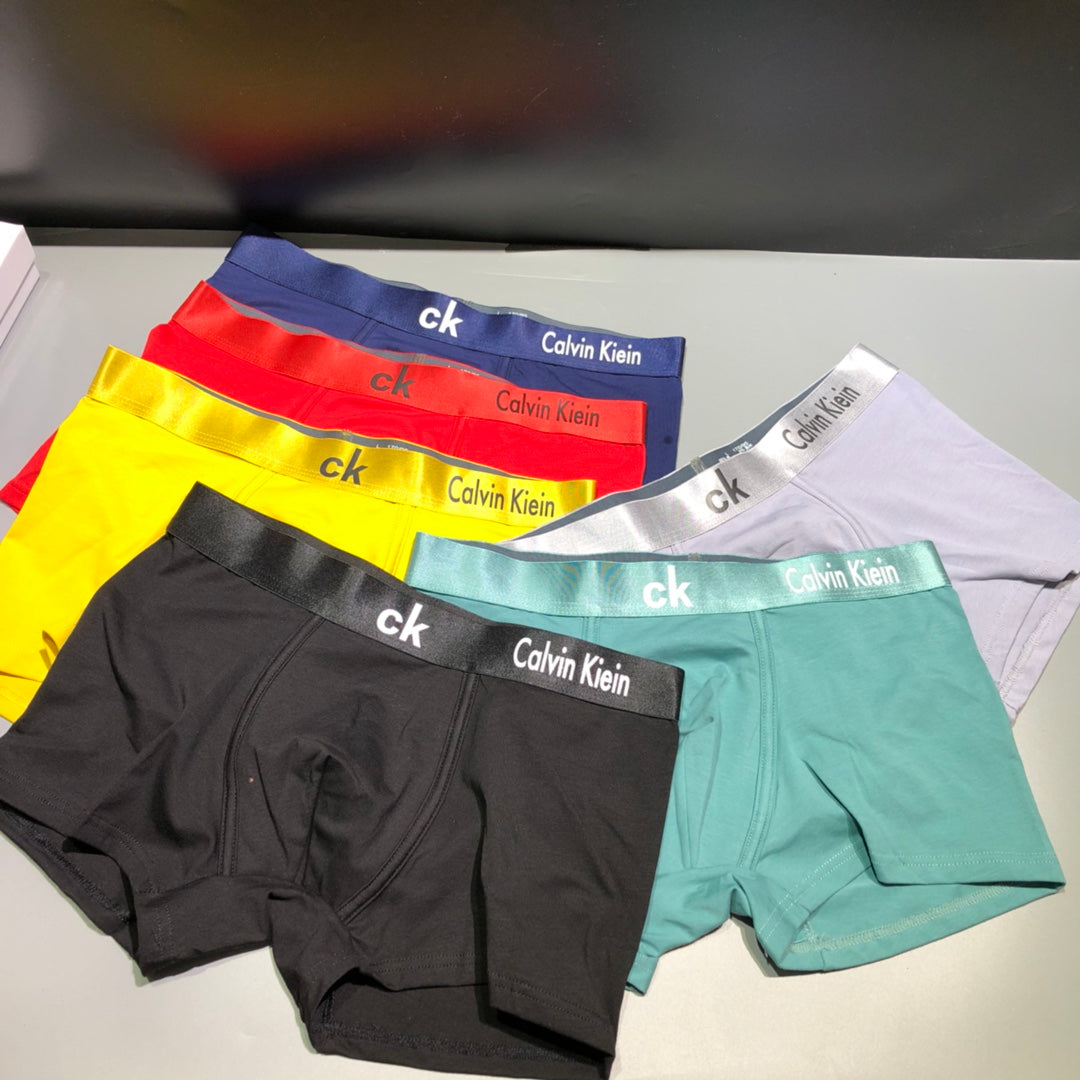 Calvin Klein Blue Broad Waist Small Monogram Boxer Briefs, image 8