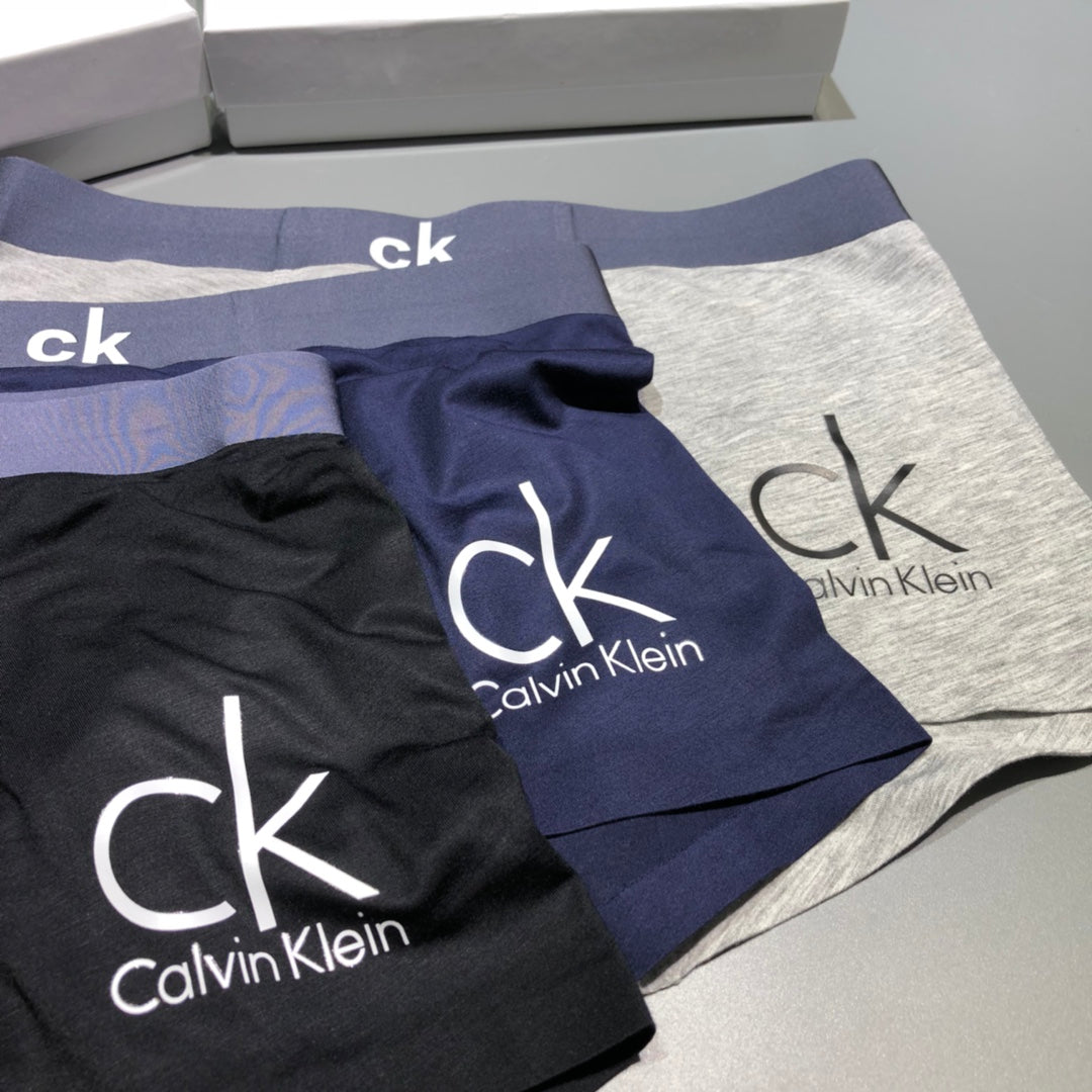 Calvin Klein Black Purple Waist Small Monogram Boxer Briefs, image 5
