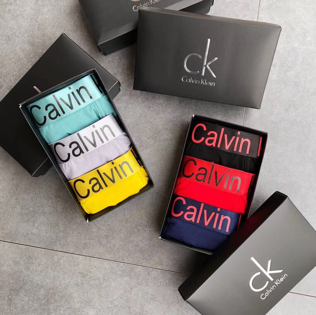 Calvin Klein Bright Colour Lettered Folded Set Boxer Briefs, image 10