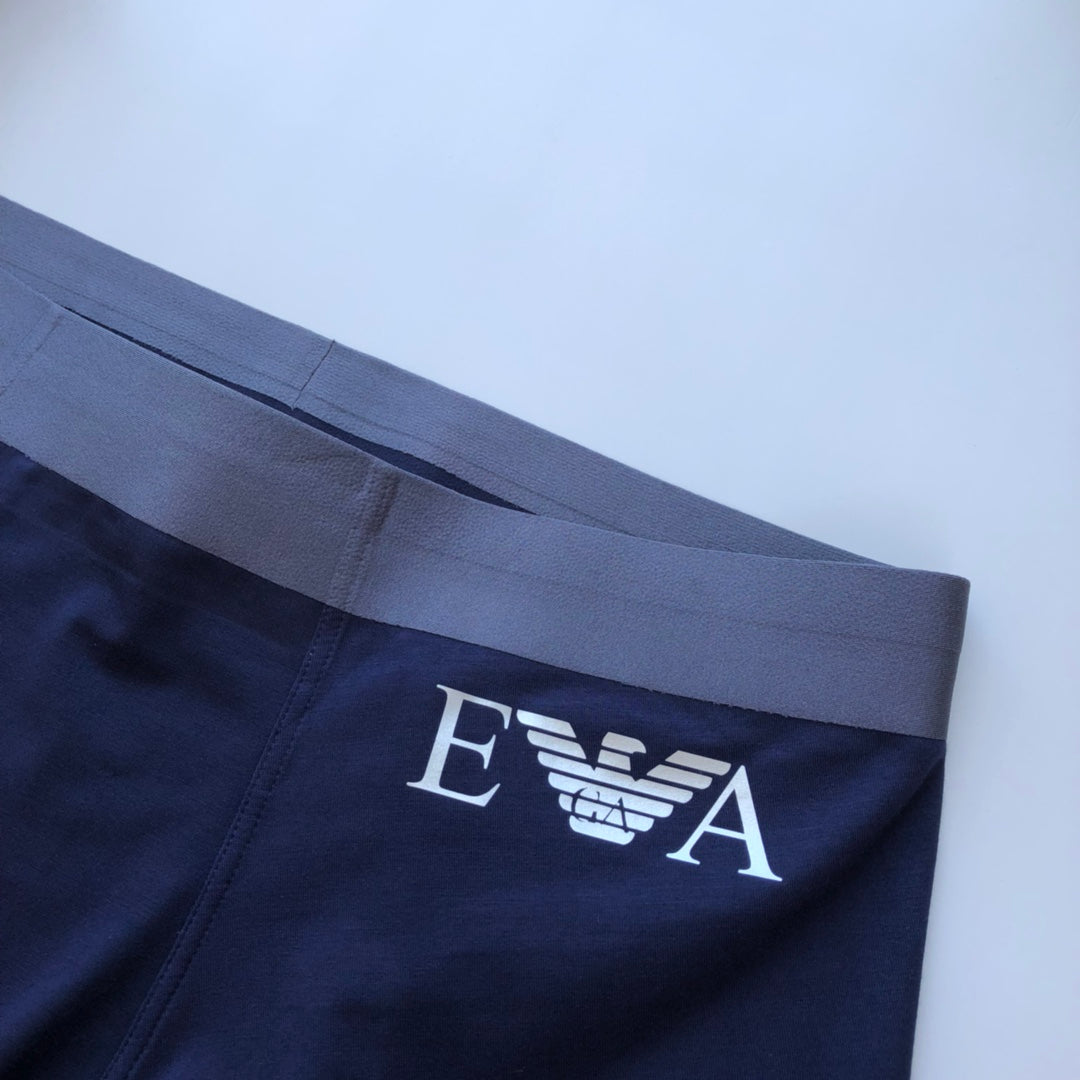 Emporio Armani Grey Burgundy White Wing Boxer Briefs, image 9