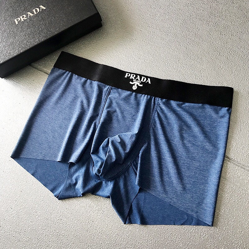 Prada Boxed Bright Wordmark Panels Boxer Briefs, image 5