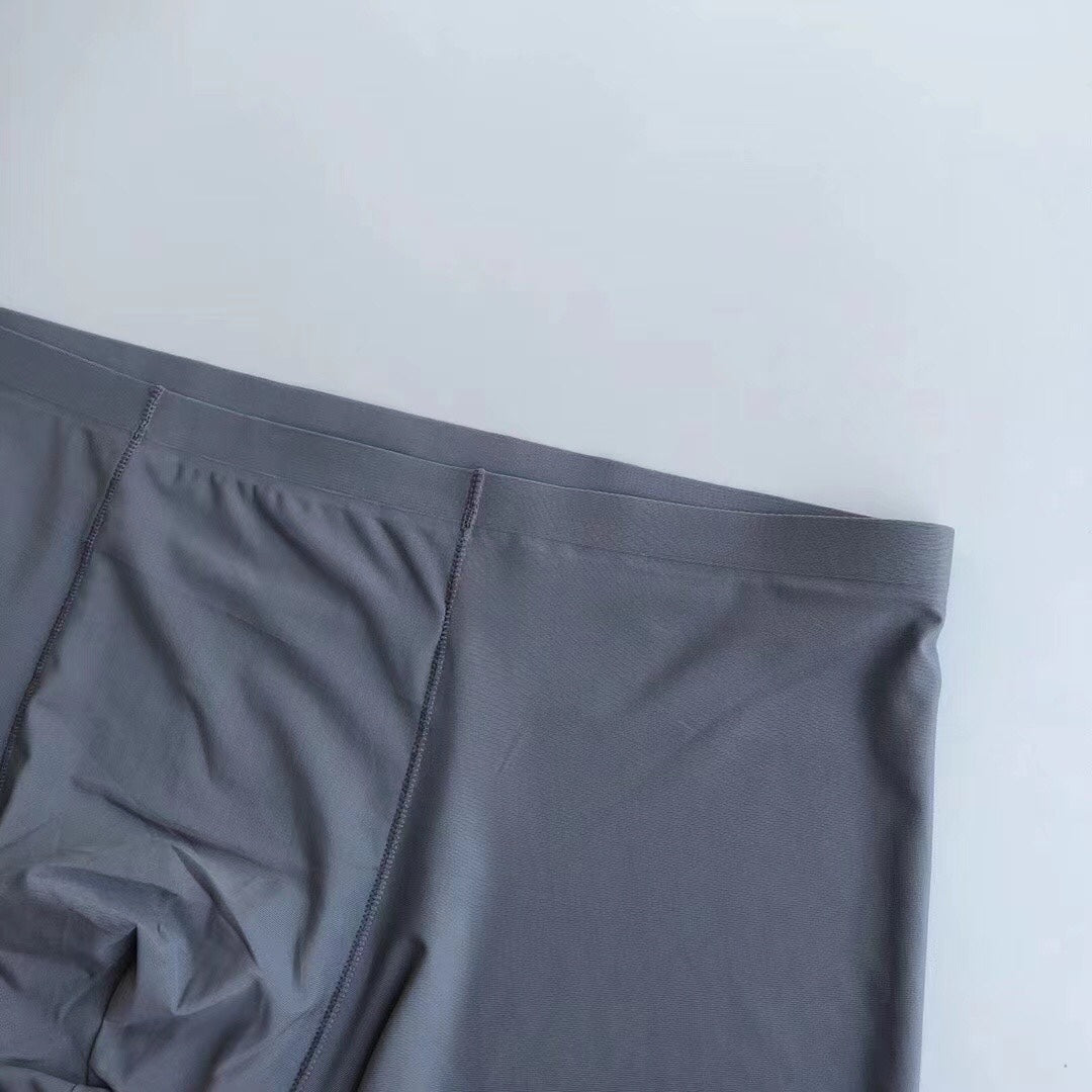 Thom Browne Blue Grey Black White Leg Lettering Boxer Briefs, image 6