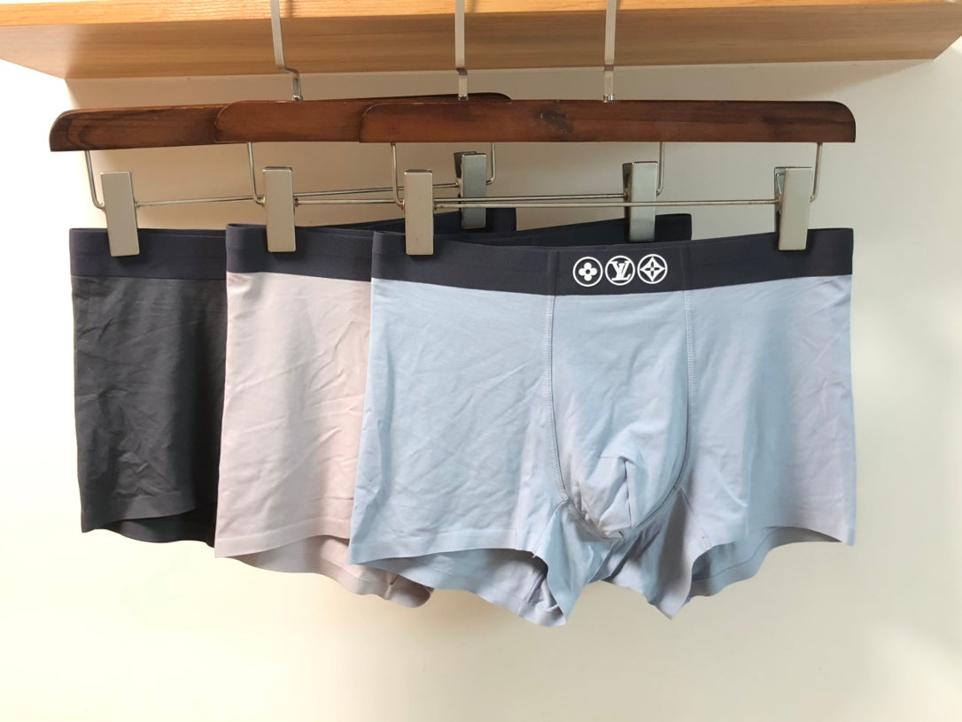 Louis Vuitton Boxed Neutral Ornamental Bands Boxer Briefs, image 6