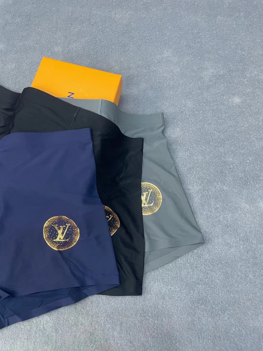 Louis Vuitton Boxed Dark Large Circle Monograms Boxer Briefs, image 5