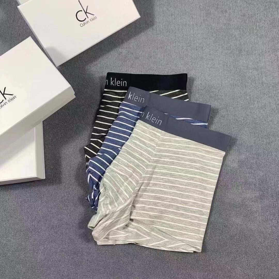 Calvin Klein Fine Horizontal Stripes Boxer Briefs, image 3