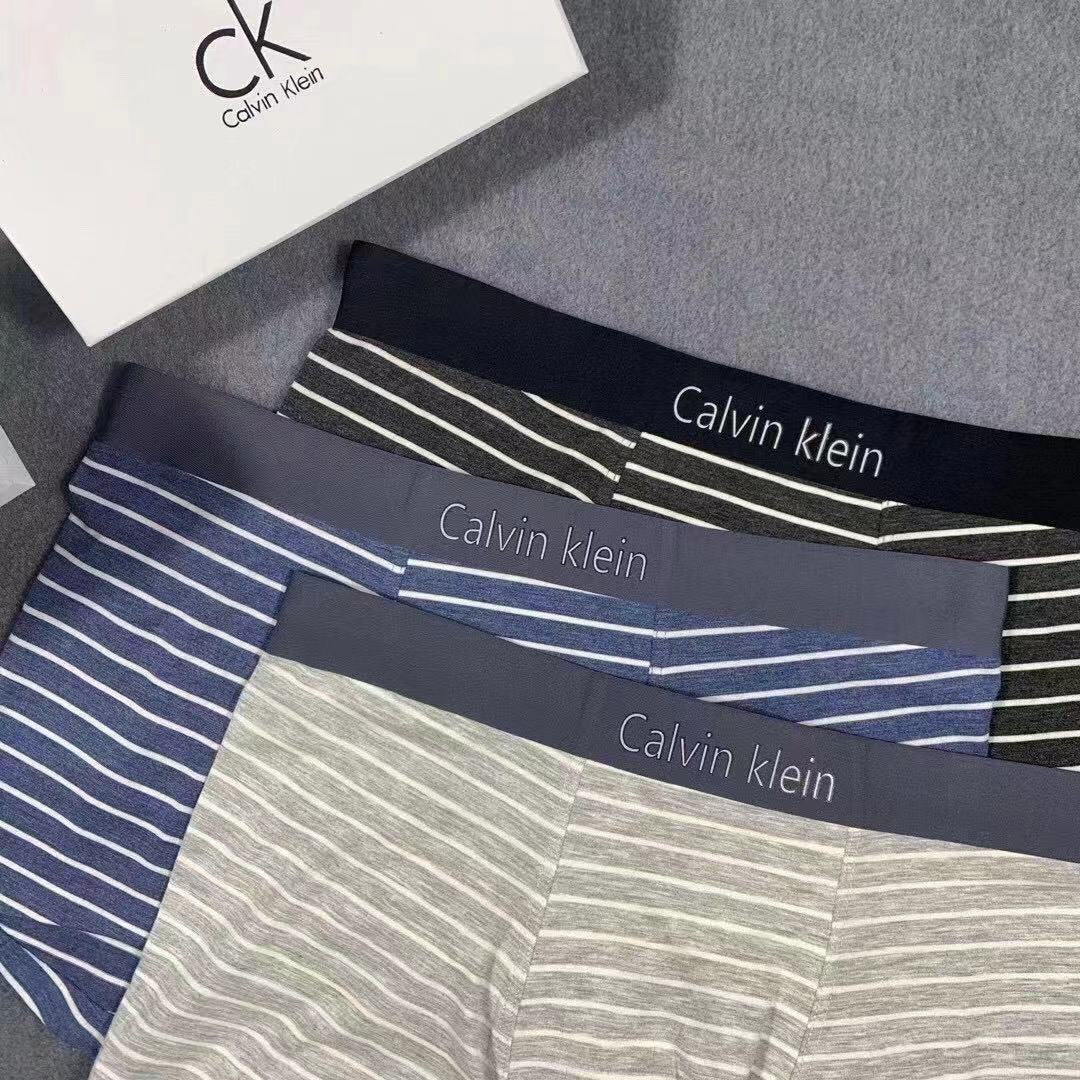 Calvin Klein Fine Horizontal Stripes Boxer Briefs, image 2