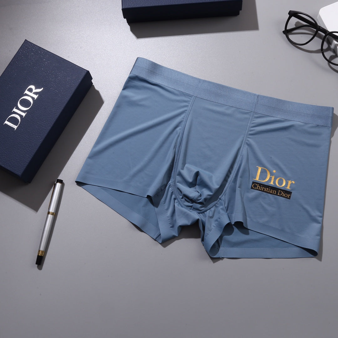 Dior Muted Shades Small Front Text Boxer Briefs, image 4