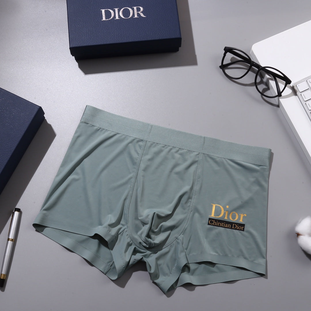 Dior Muted Shades Small Front Text Boxer Briefs, image 5