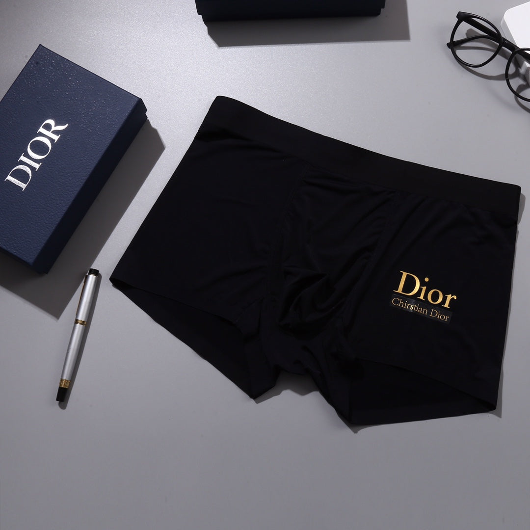 Dior Muted Shades Small Front Text Boxer Briefs, image 6