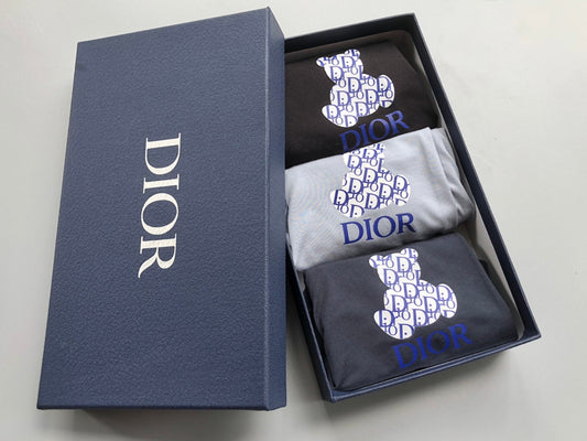 Dior Boxed White Ornamental Panels Boxer Briefs, image 1