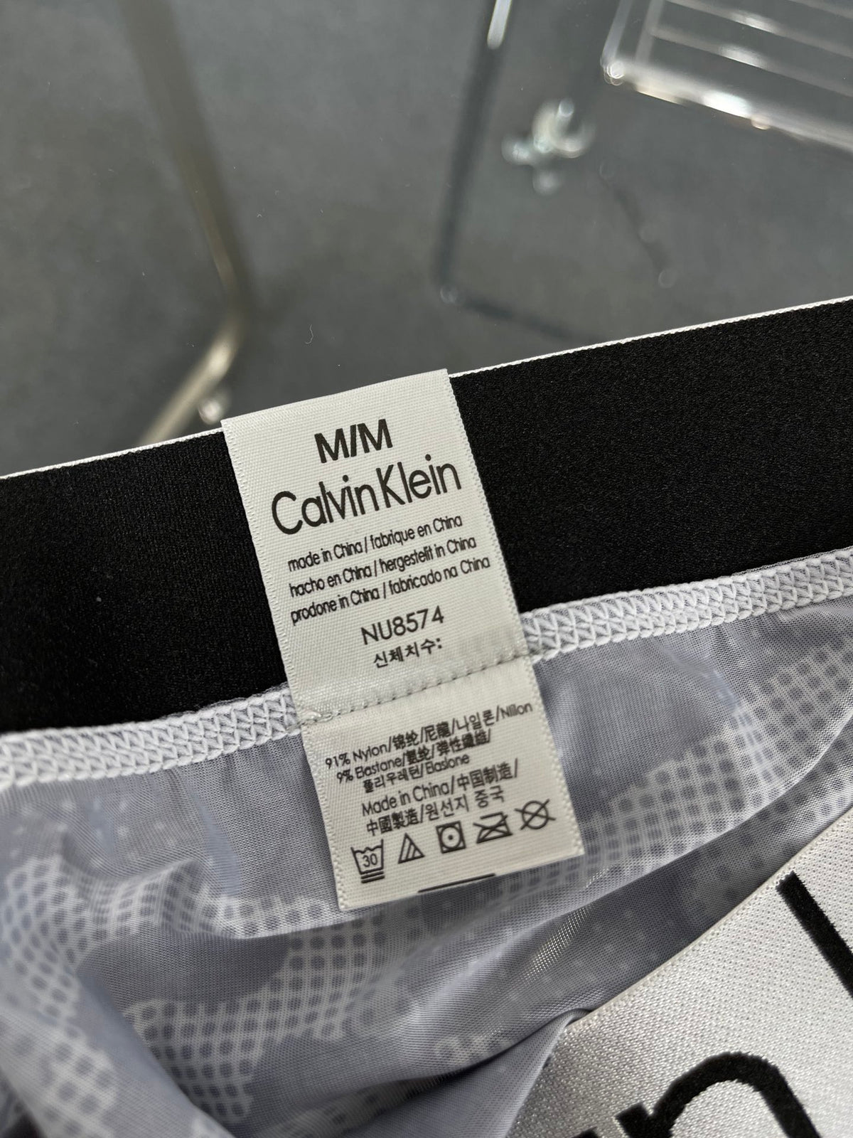 Calvin Klein Green Blue Grey Camouflage Trio Boxer Briefs, image 7
