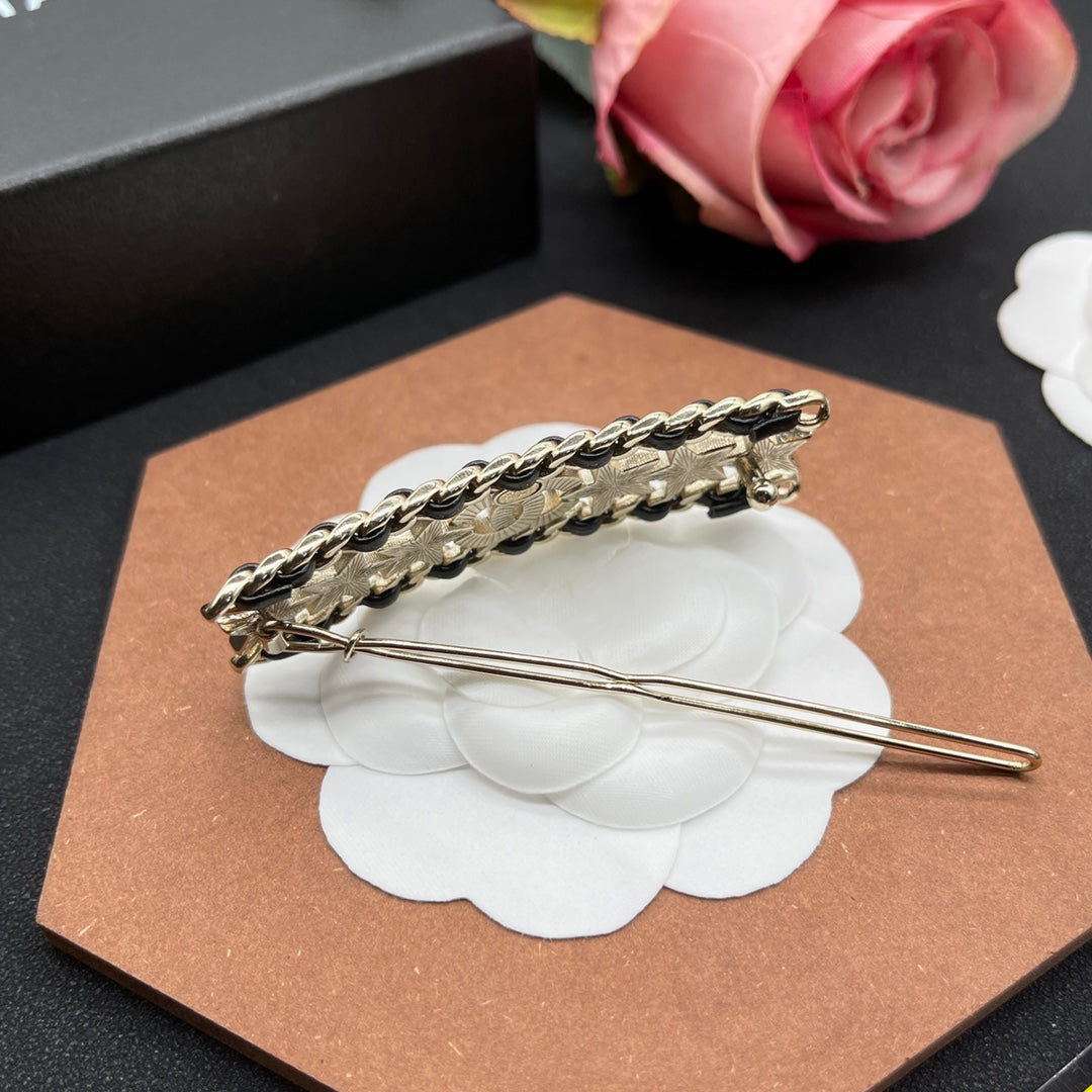 Chanel style hair clips - product photo 4