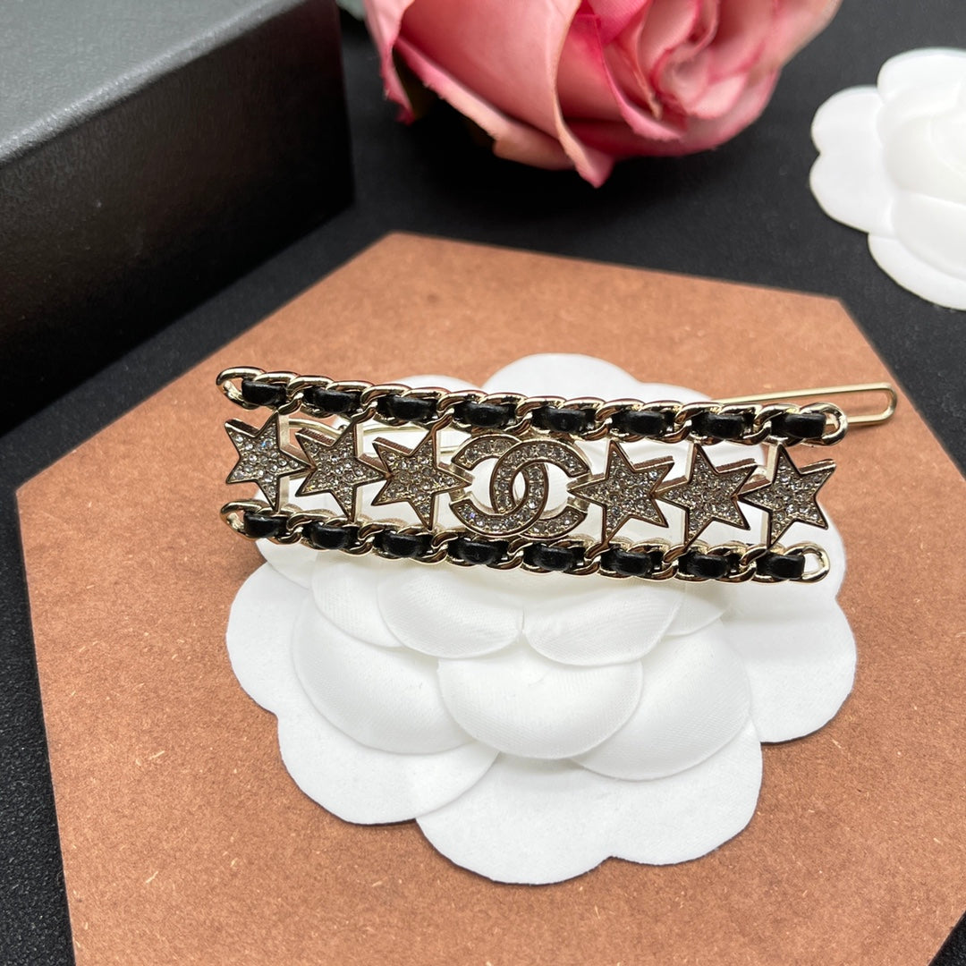 Chanel style hair clips - product photo 3