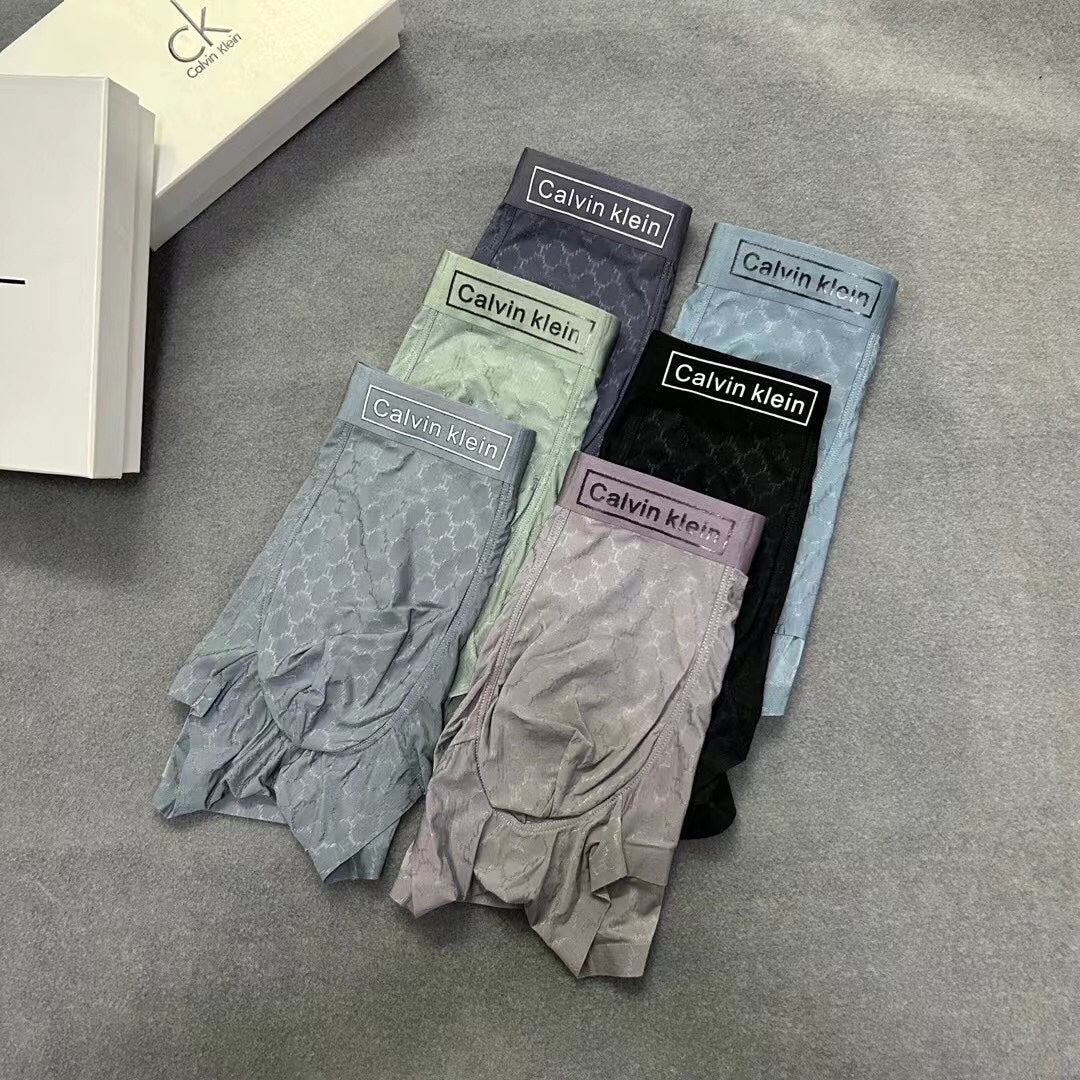 Calvin Klein Soft Neutral Marled Shades Boxer Briefs, image 2