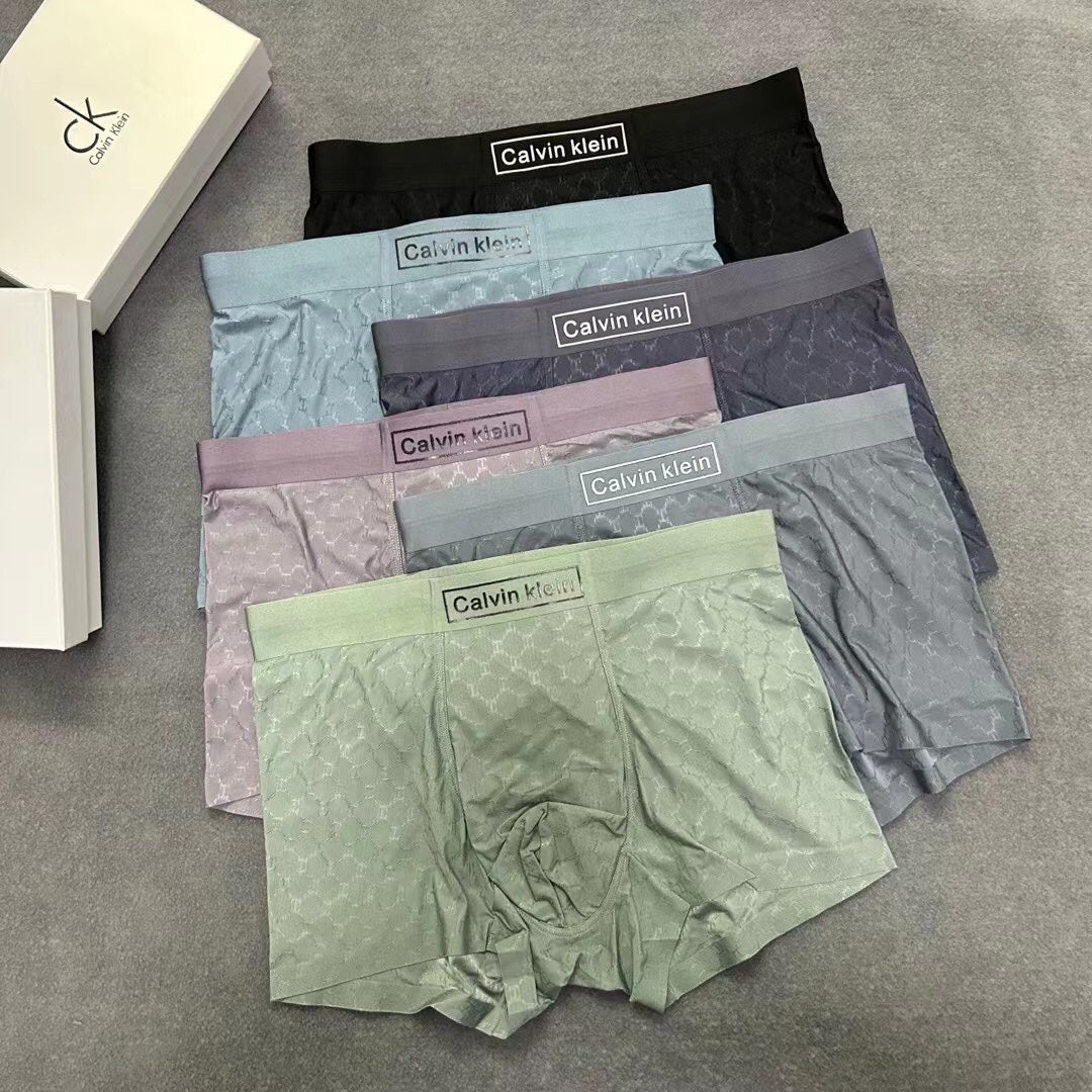 Calvin Klein Soft Neutral Marled Shades Boxer Briefs, image 1