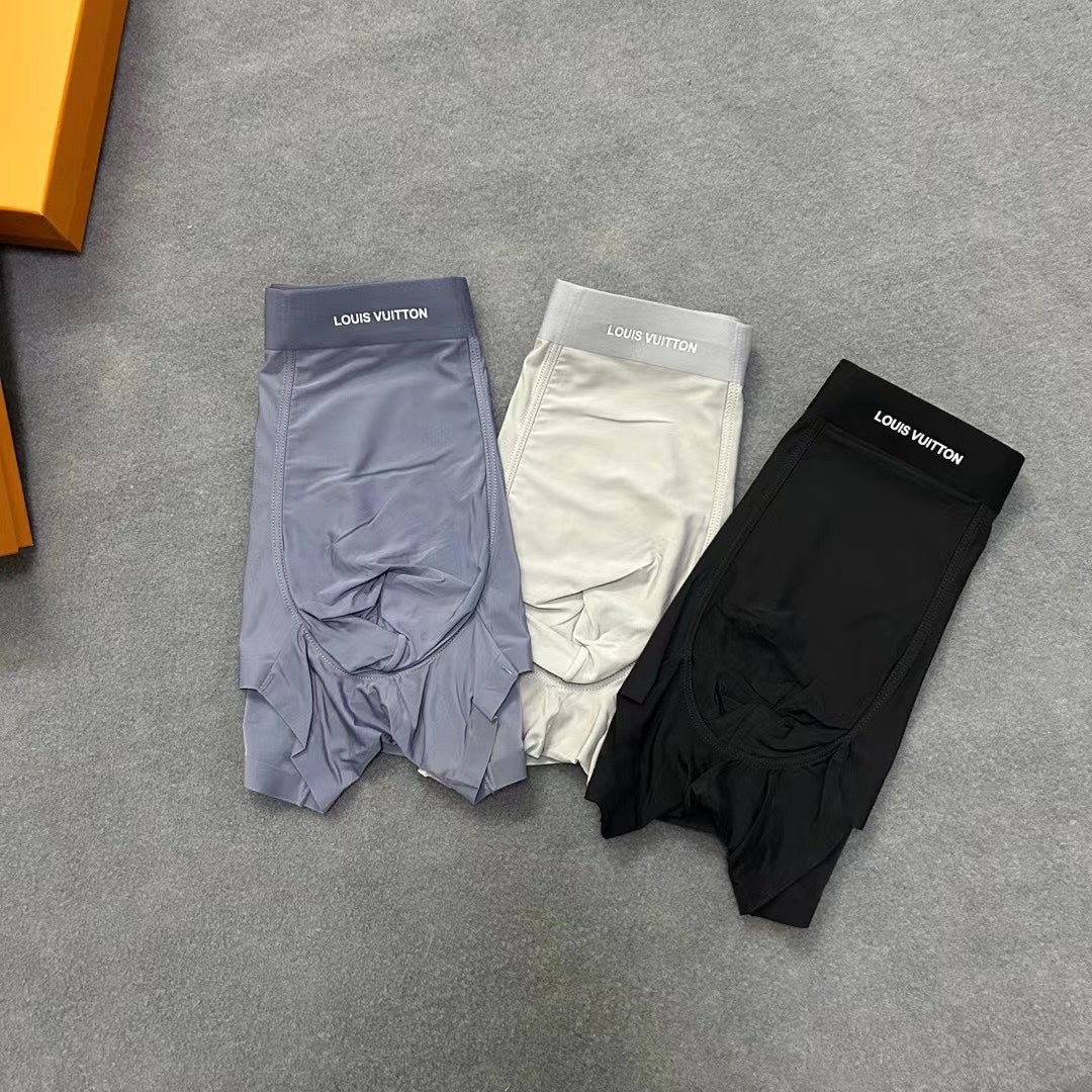 Louis Vuitton Black Cream Grey Small Colour Patch Boxer Briefs, image 5