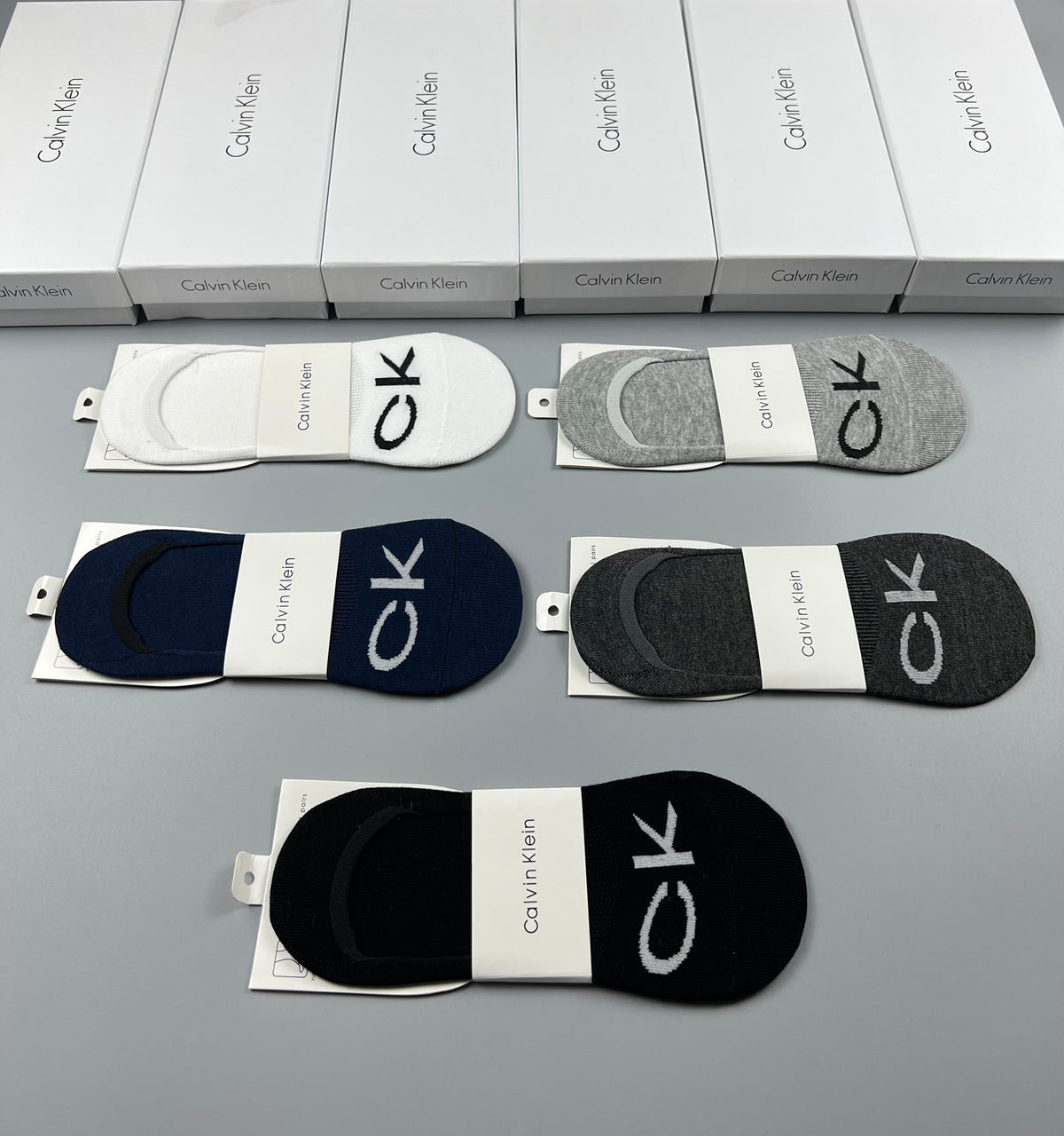 Calvin Klein Neutral Packaged Low Opening No-Show Socks, image 8