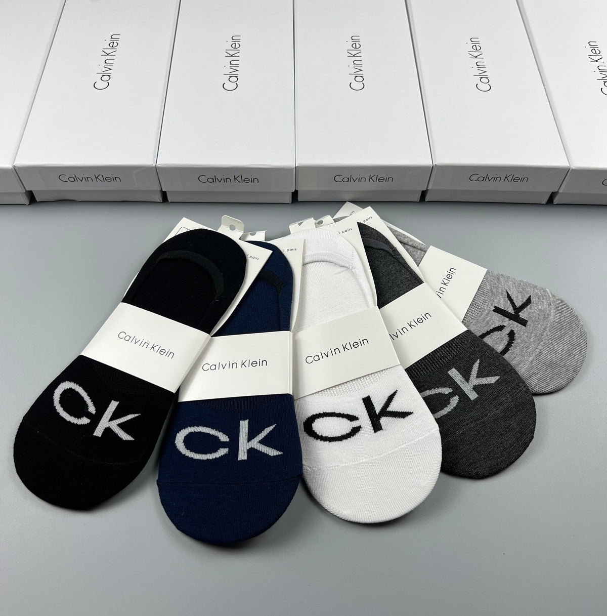 Calvin Klein Neutral Packaged Low Opening No-Show Socks, image 6