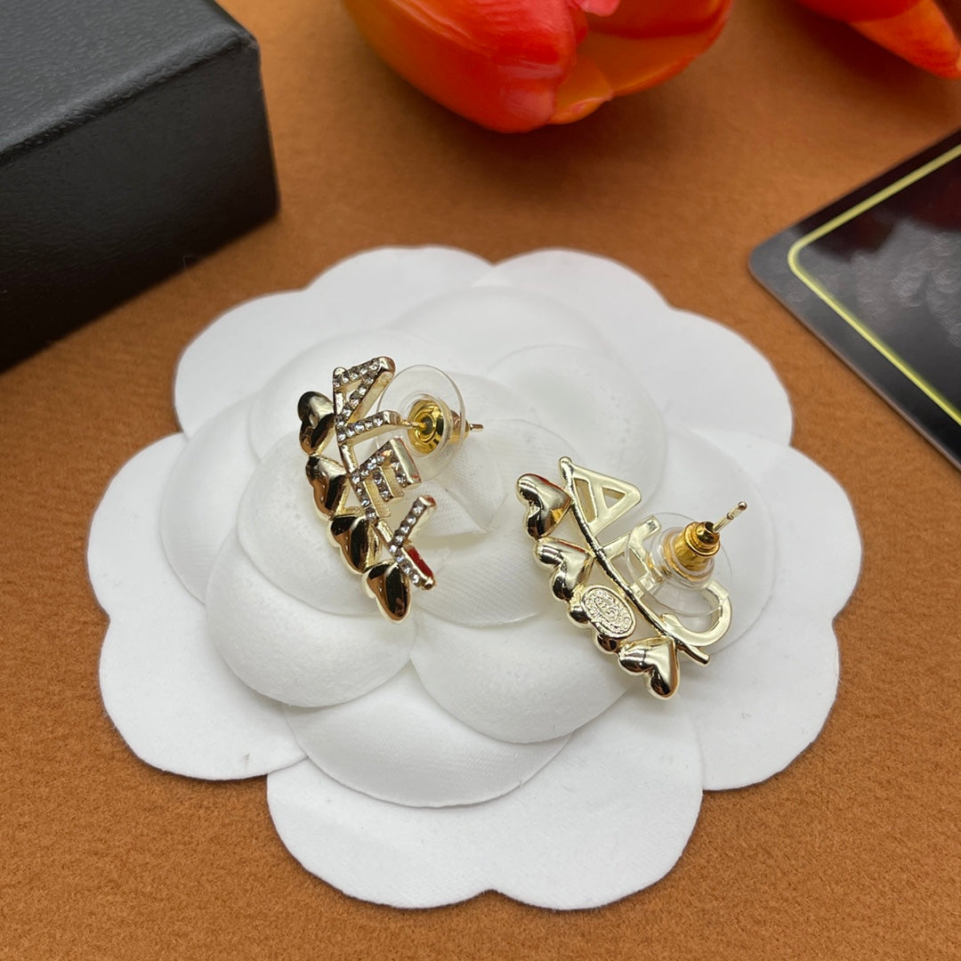Chanel style earrings - product photo 5